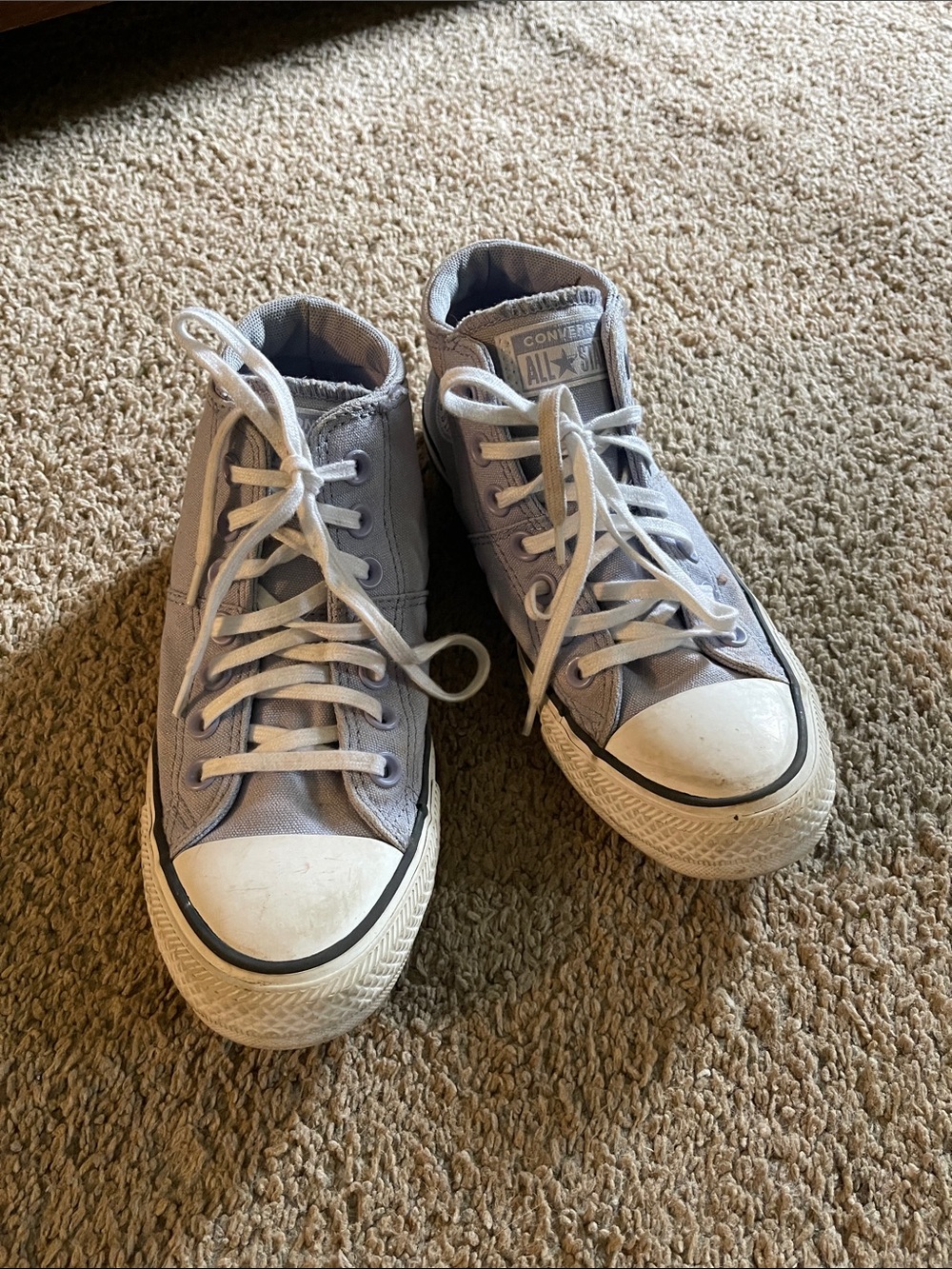 Converse Kids' Chuck Taylor All Star High Top Sneakers - Lilac
